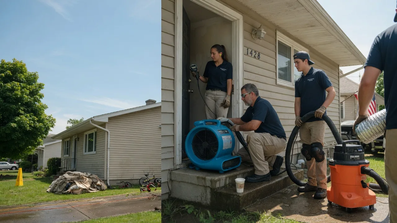 Water Damage Restoration in Franklin, IN near me